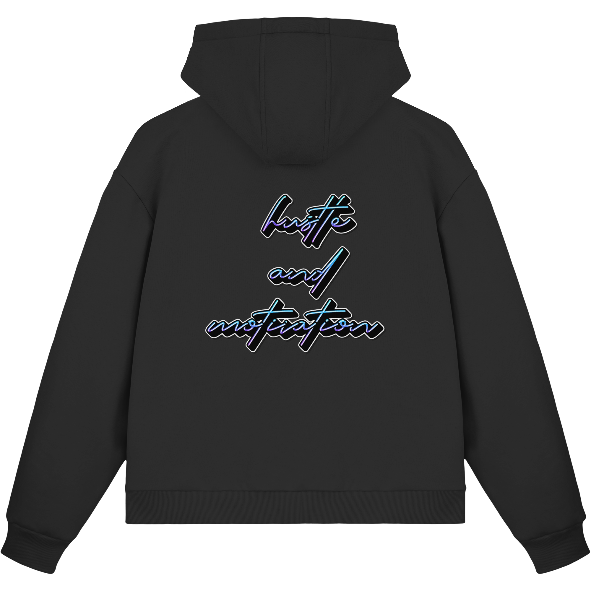 Schwere Jungs & Mädelz - Unisex Hustle & Motivation Fluffy Boxcut Zipper