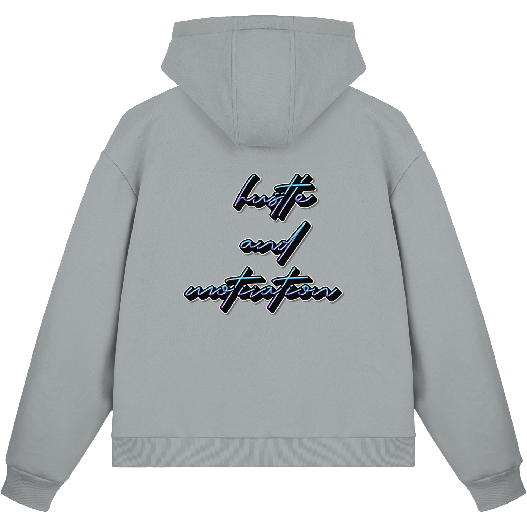 Schwere Jungs & Mädelz - Unisex Hustle & Motivation Fluffy Boxcut Zipper