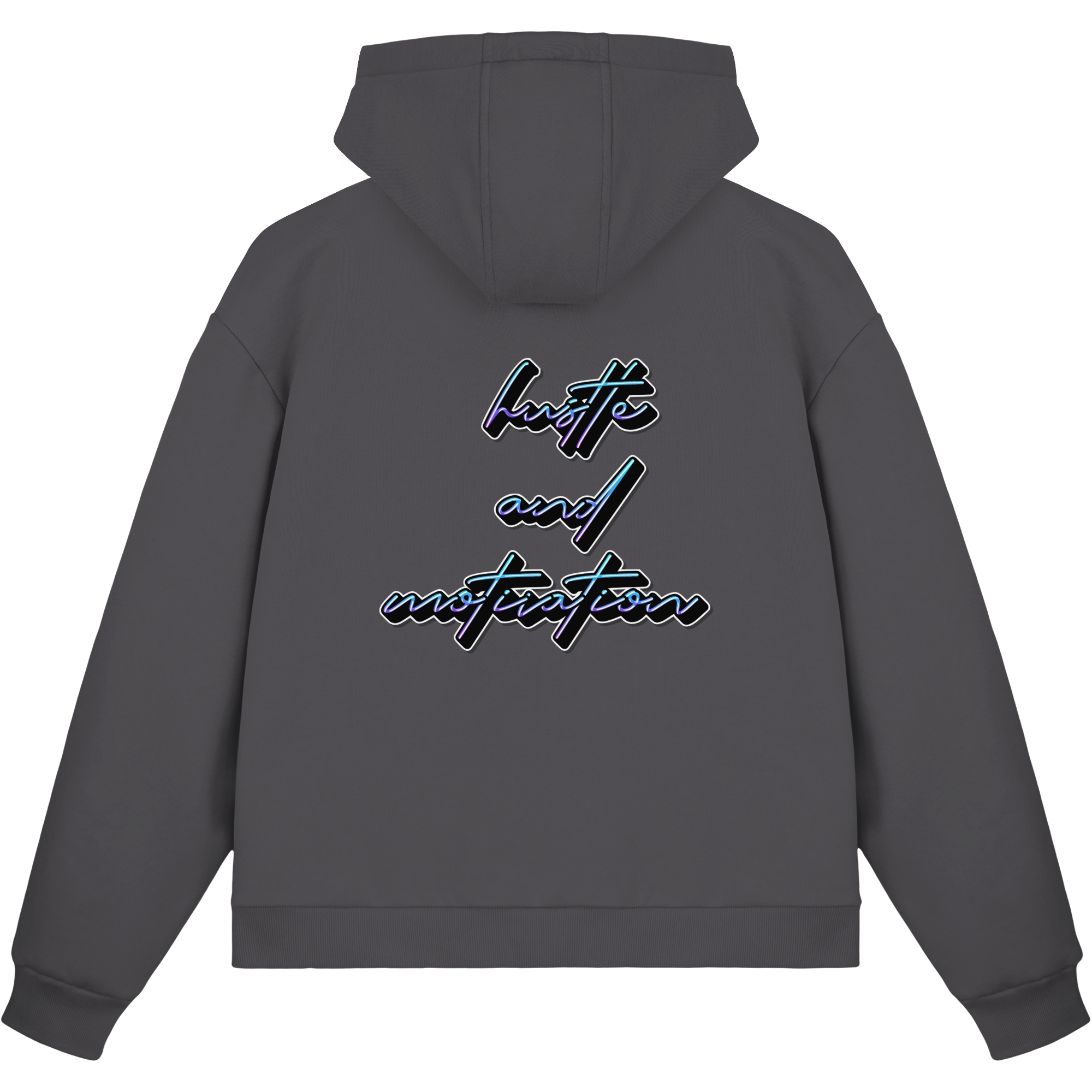 Schwere Jungs & Mädelz - Unisex Hustle & Motivation Fluffy Boxcut Zipper