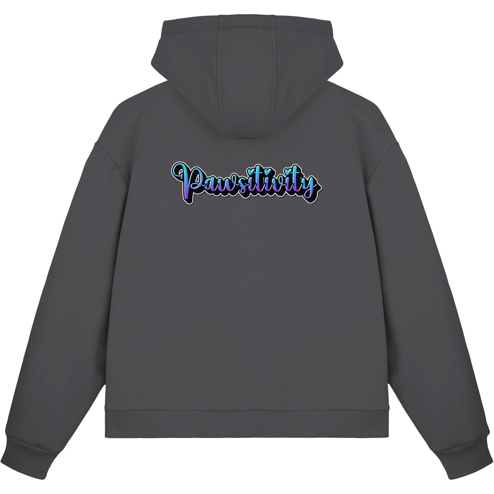 Schwere Jungs & Mädelz: Unisex Pawsitivity Fluffy Boxcut Zipper