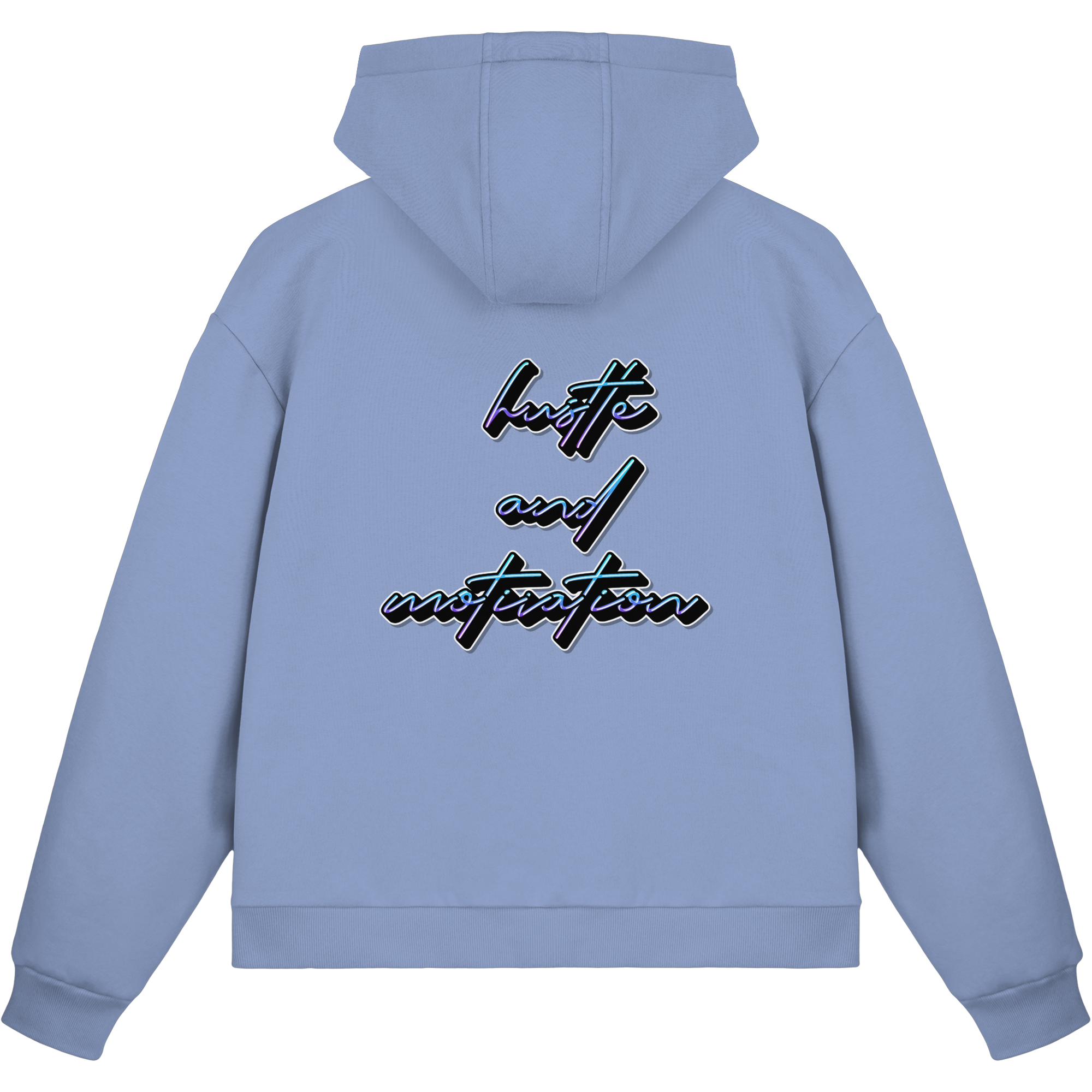 Schwere Jungs & Mädelz - Unisex Hustle & Motivation Fluffy Boxcut Zipper