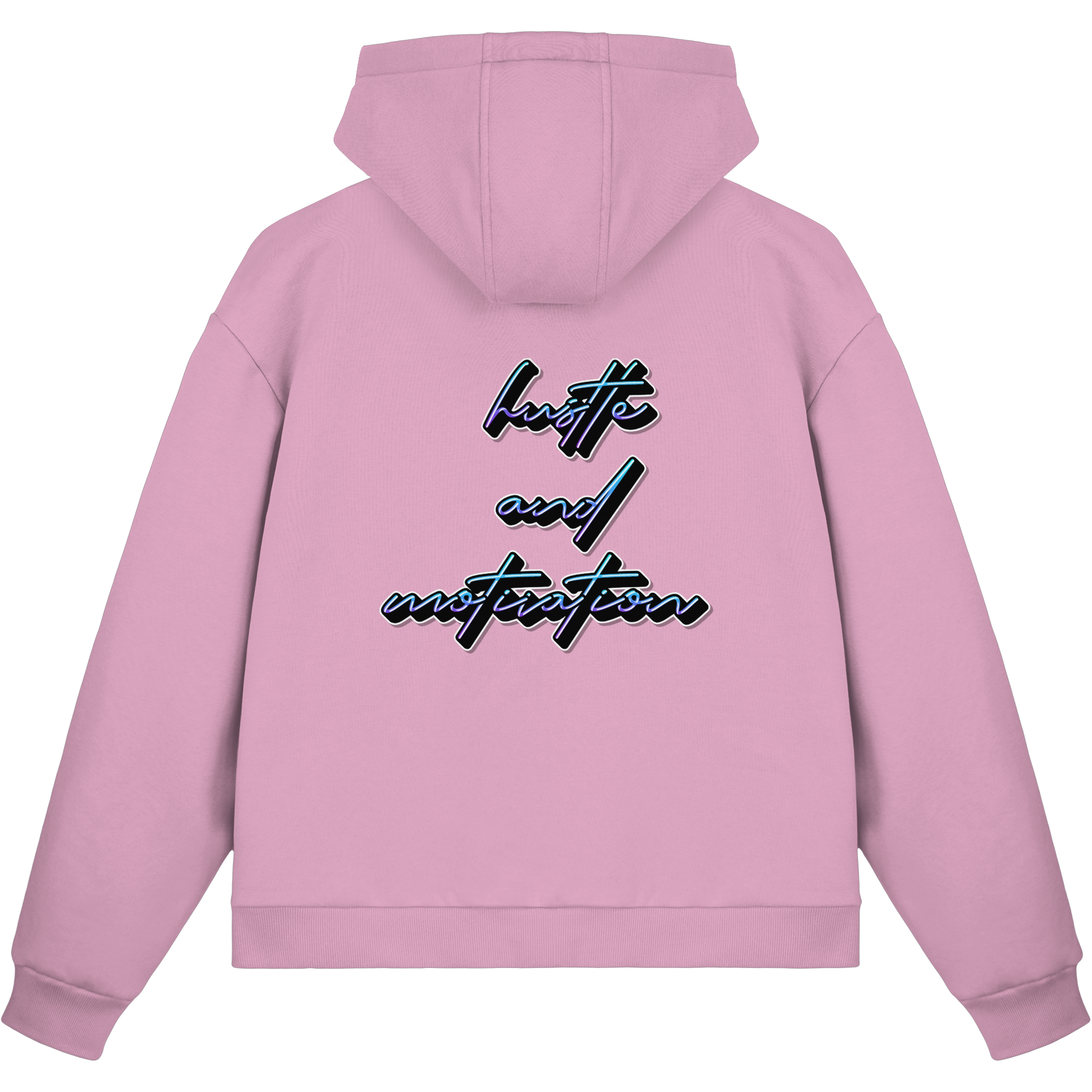 Schwere Jungs & Mädelz - Unisex Hustle & Motivation Fluffy Boxcut Zipper