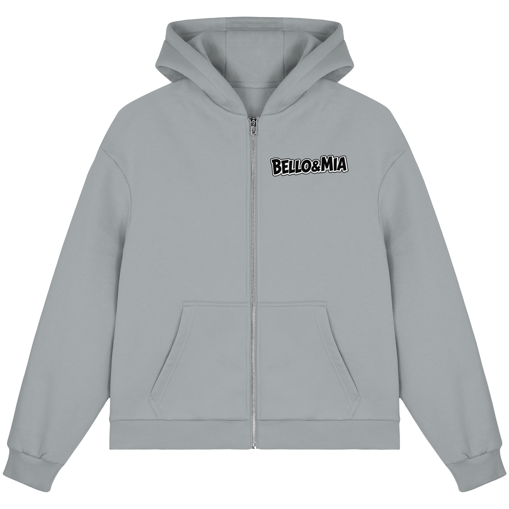 Schwere Jungs & Mädelz: Unisex Pawsitivity Fluffy Boxcut Zipper