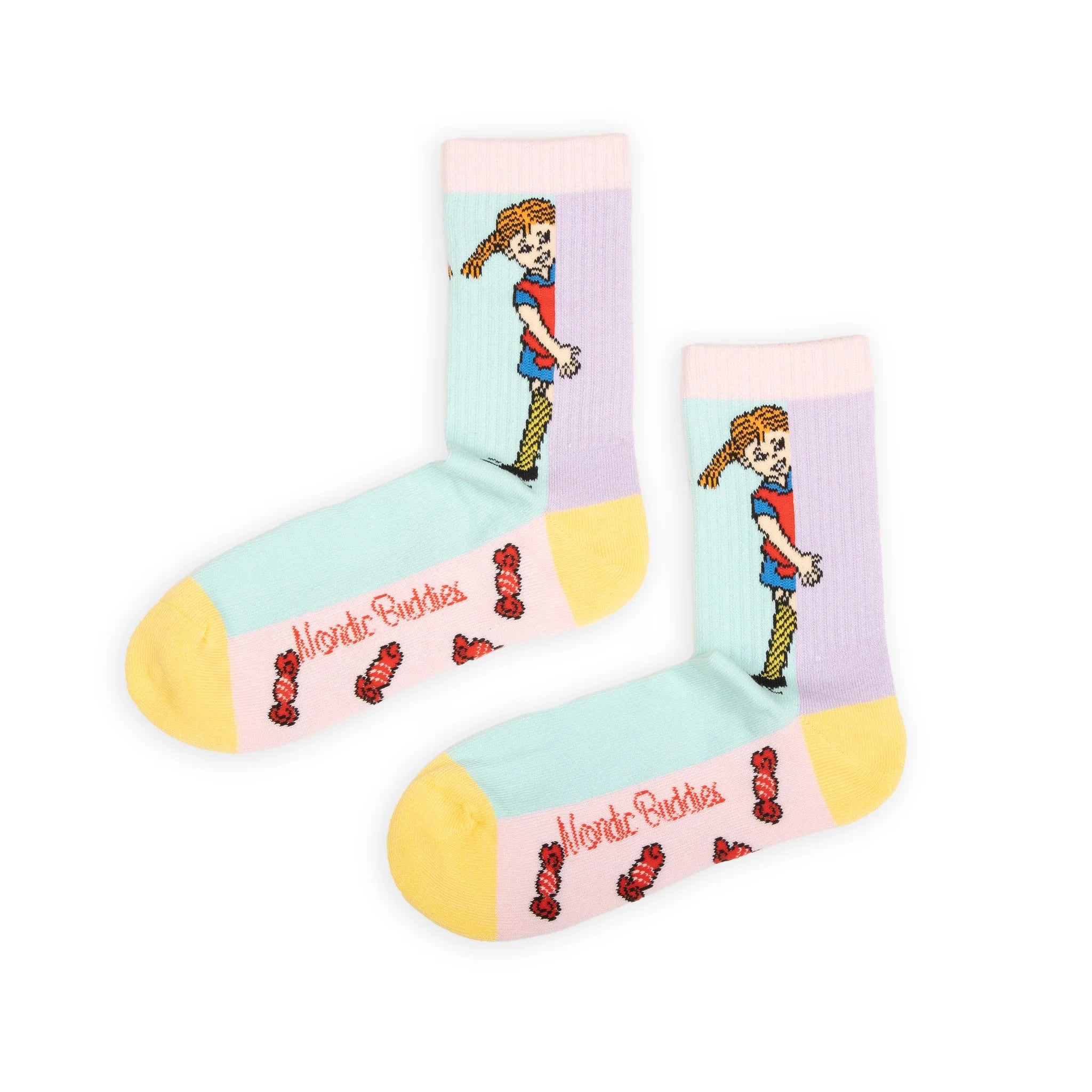 Pippi and Candy Panel Socks For Women