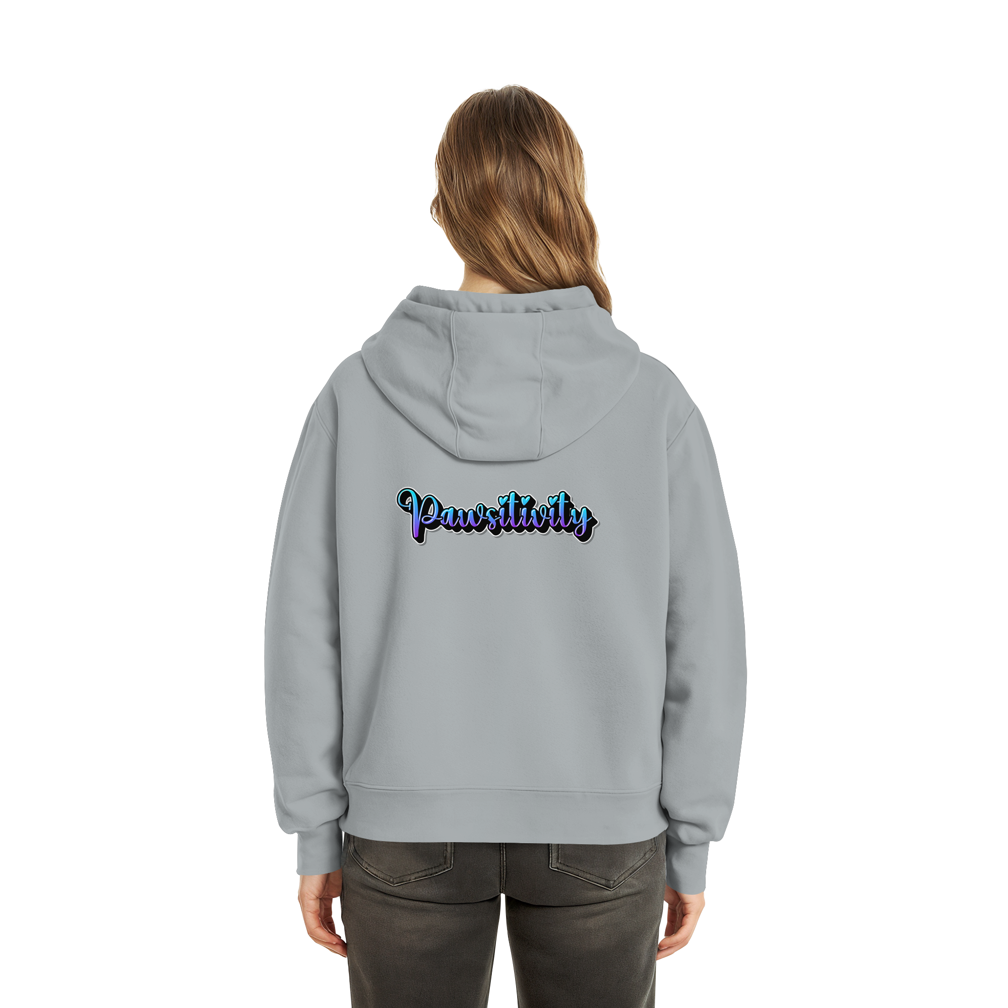 Schwere Jungs & Mädelz: Unisex Pawsitivity Fluffy Boxcut Zipper