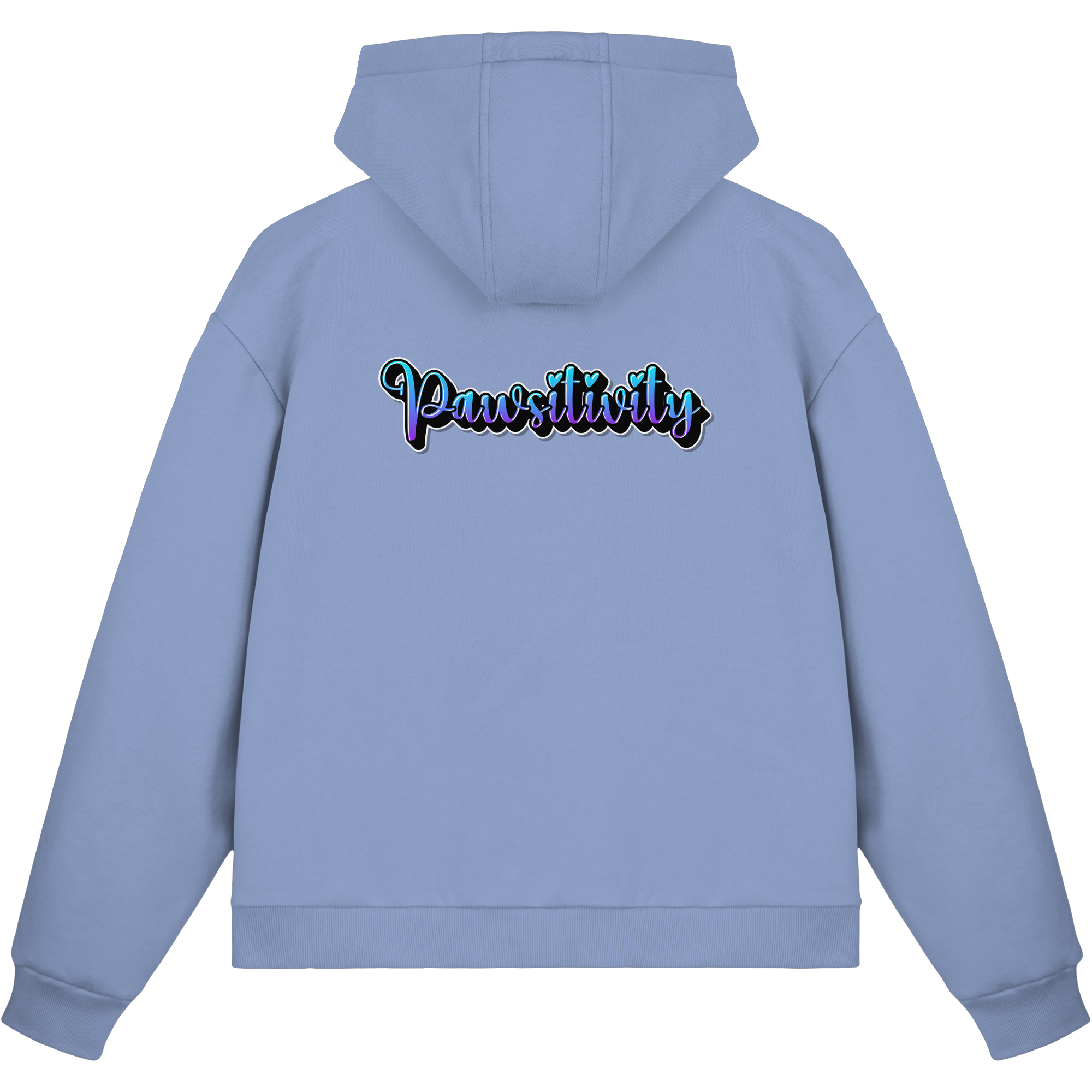 Schwere Jungs & Mädelz: Unisex Pawsitivity Fluffy Boxcut Zipper