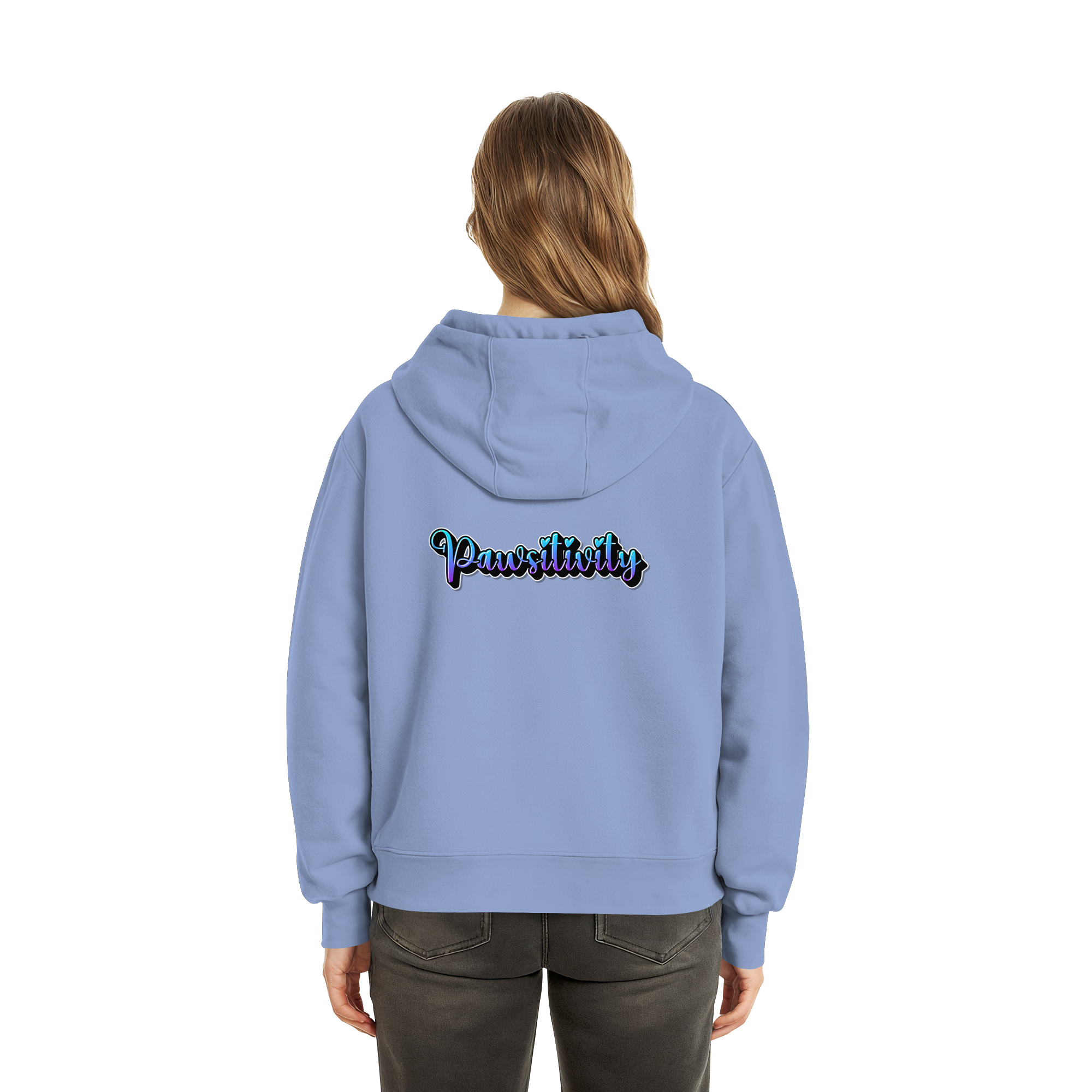 Schwere Jungs & Mädelz: Unisex Pawsitivity Fluffy Boxcut Zipper