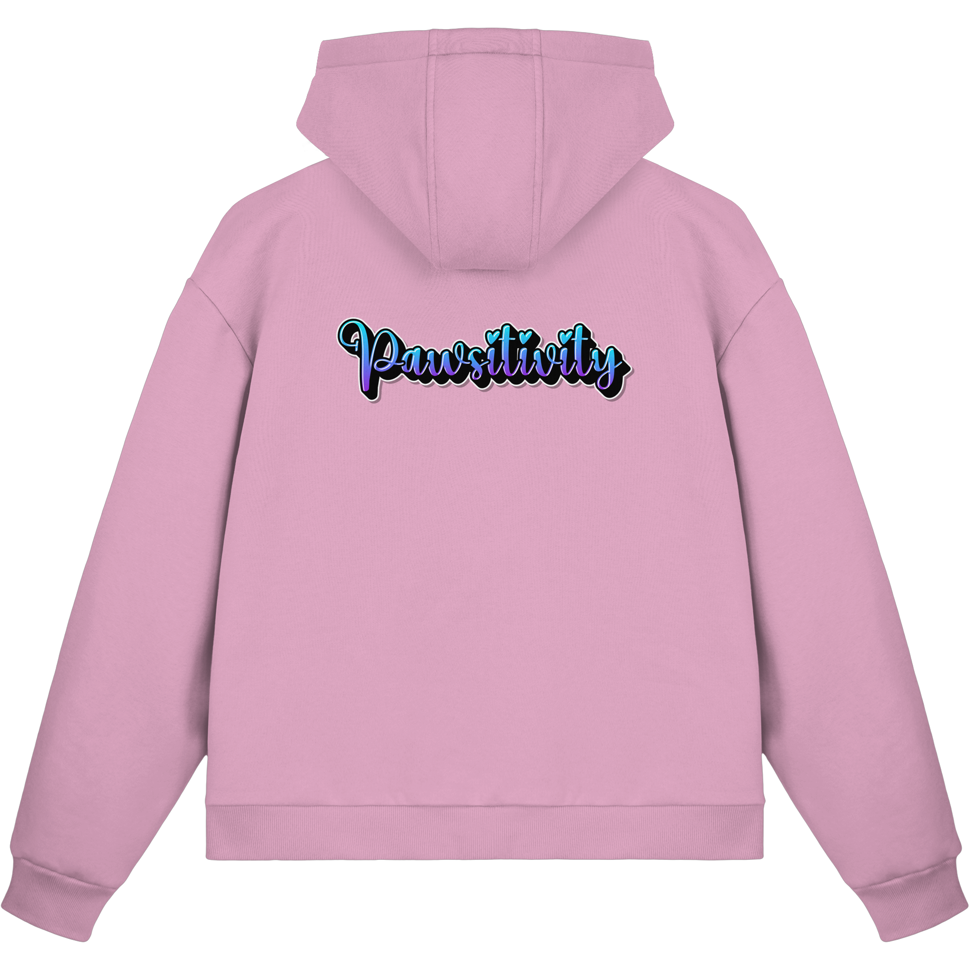 Schwere Jungs & Mädelz: Unisex Pawsitivity Fluffy Boxcut Zipper
