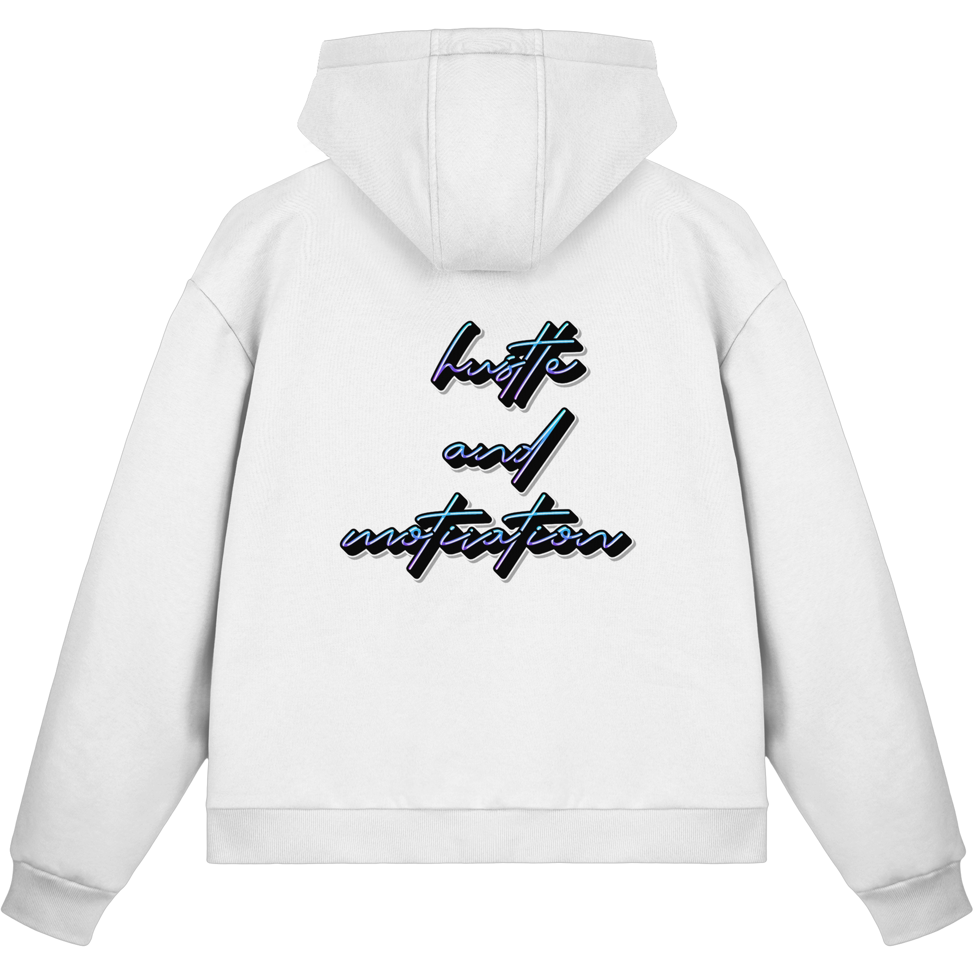 Schwere Jungs & Mädelz - Unisex Hustle & Motivation Fluffy Boxcut Zipper