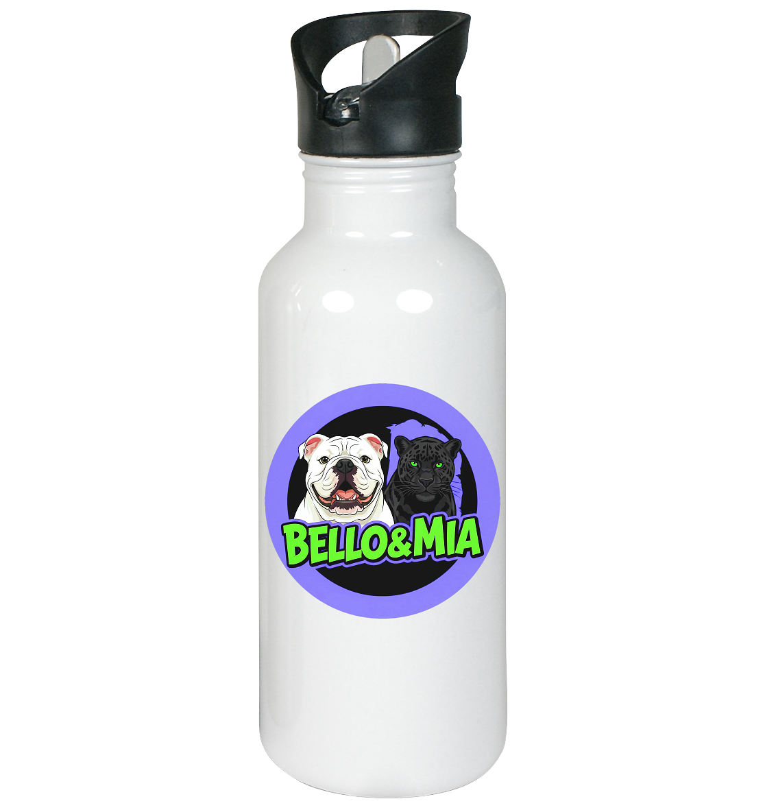 Schönes für die Schönen - Edelstahl-Trinkflasche