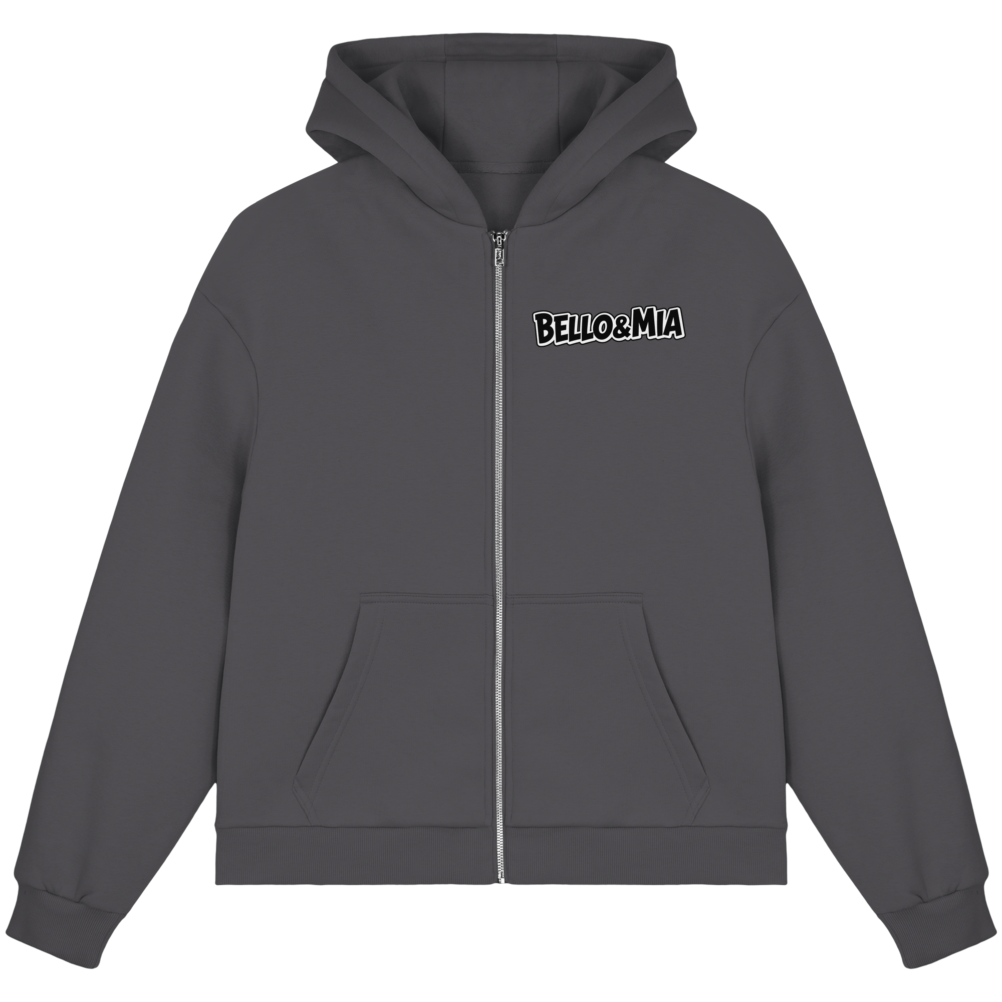Schwere Jungs & Mädelz: Unisex Pawsitivity Fluffy Boxcut Zipper