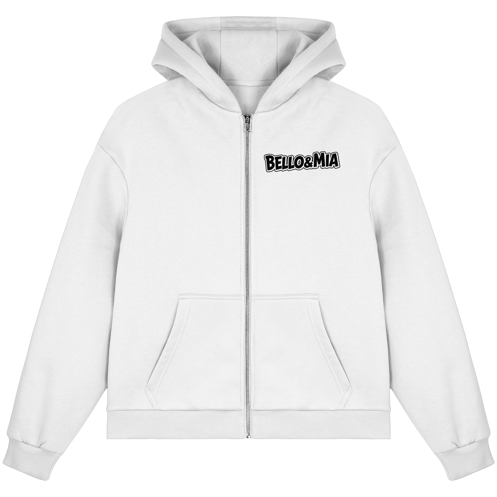 Schwere Jungs & Mädelz: Unisex Pawsitivity Fluffy Boxcut Zipper