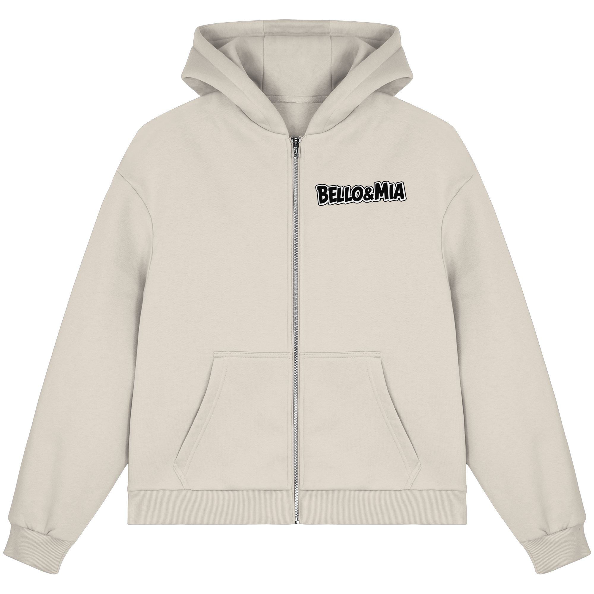 Schwere Jungs & Mädelz: Unisex Pawsitivity Fluffy Boxcut Zipper